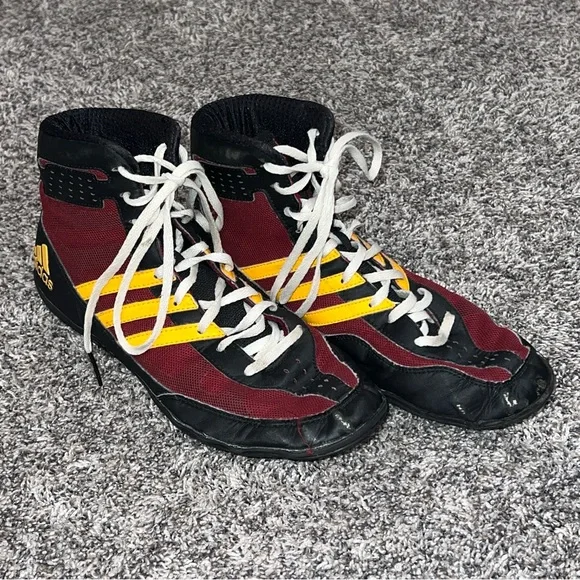 Adidas Mat Wizard Wrestling AQ3071 Men's Size Shoes Black